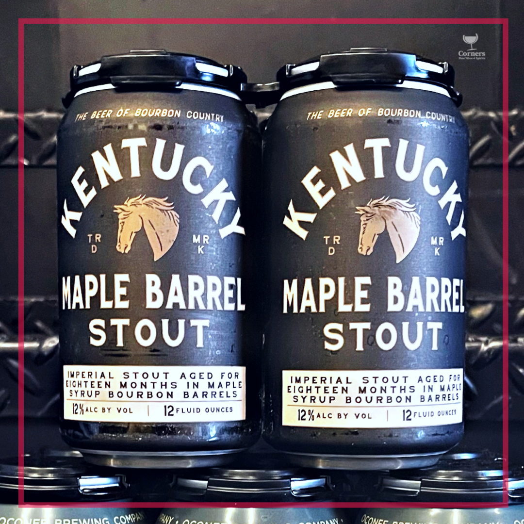 Kentucky Maple Barrel Stout Cans from Lexington Brewing Company