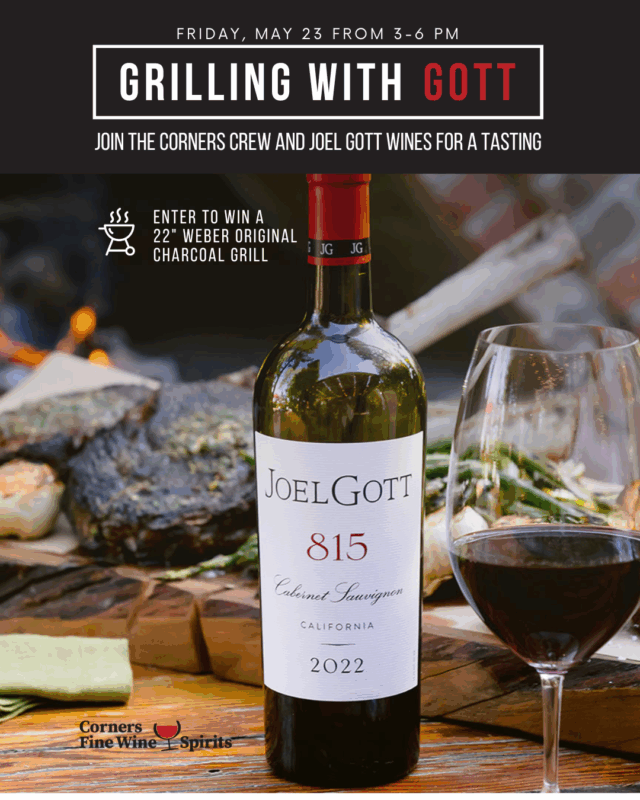 🔥🍷 Grilling with Gott at Corners! 🍷🔥