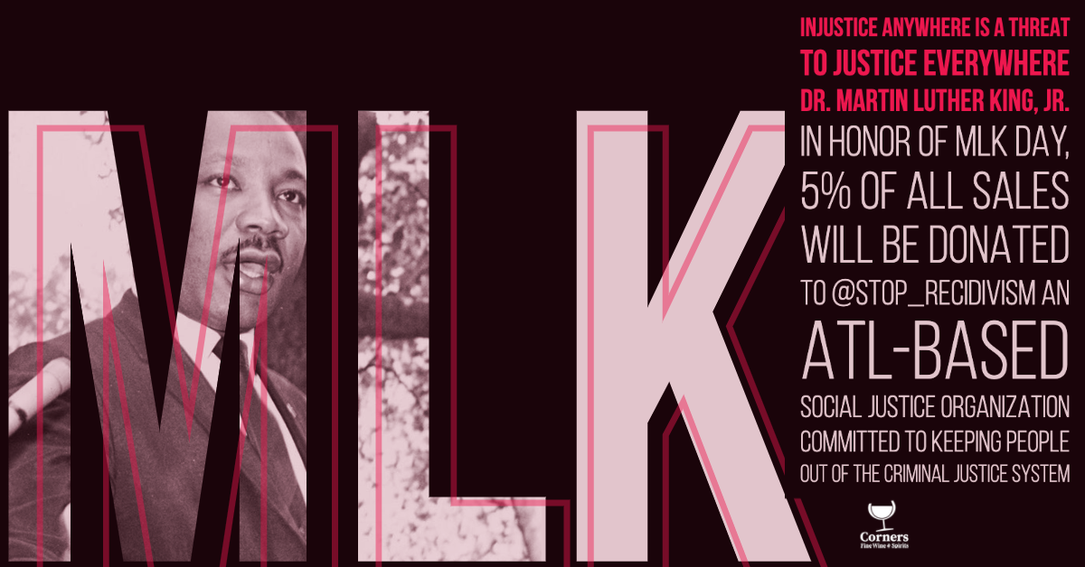 In honor of Dr. Martin Luther King, Jr. Day, 5% OF TOTAL SALES from today will be donated to the social justice organization Rehabilitation Enables Dreams.