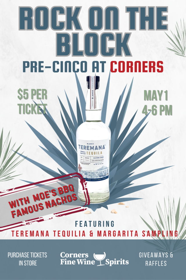 Rock the Block: Pre-Cinco Celebration at Corners 🎉